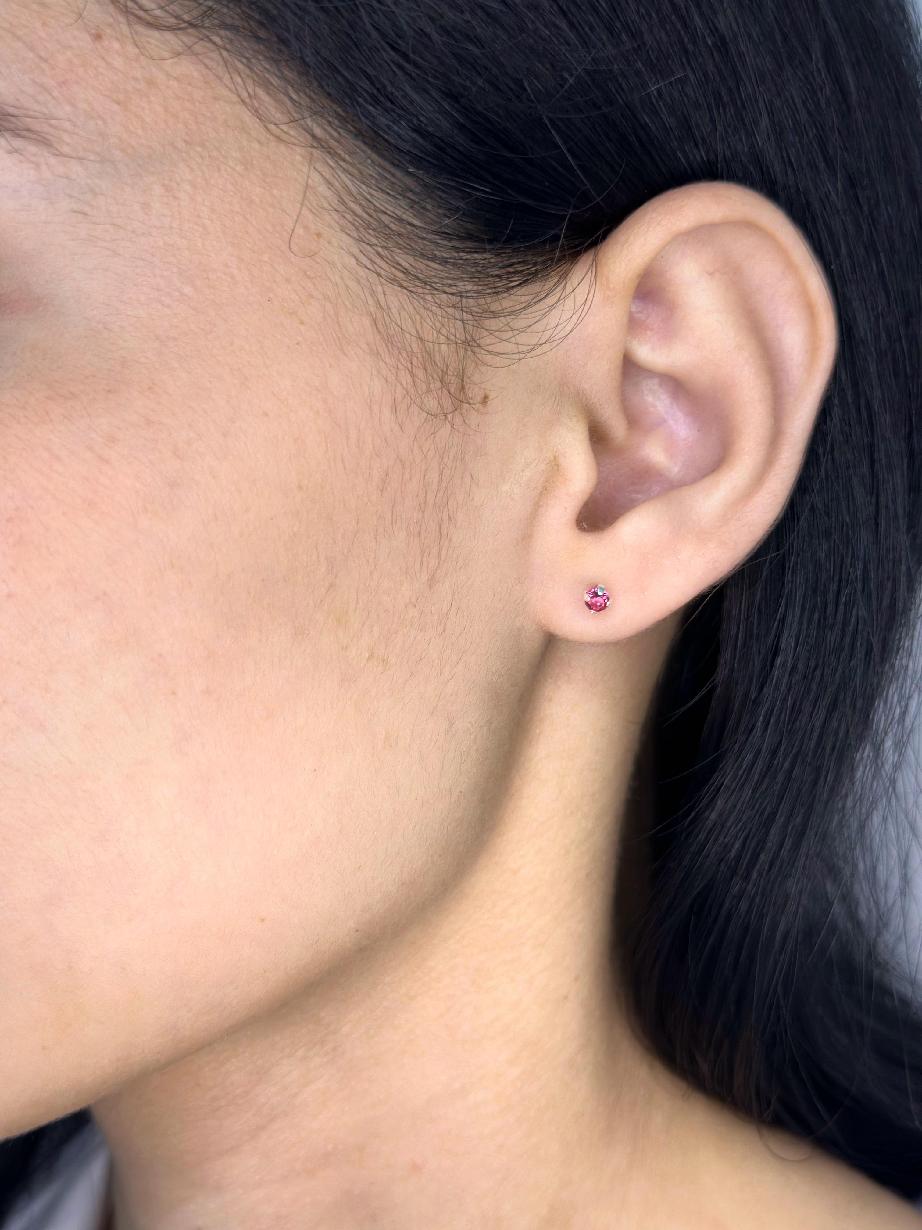 Brinco Infantil Feminino Prata 925 Legítima – Delicado com Garantia Vitalícia