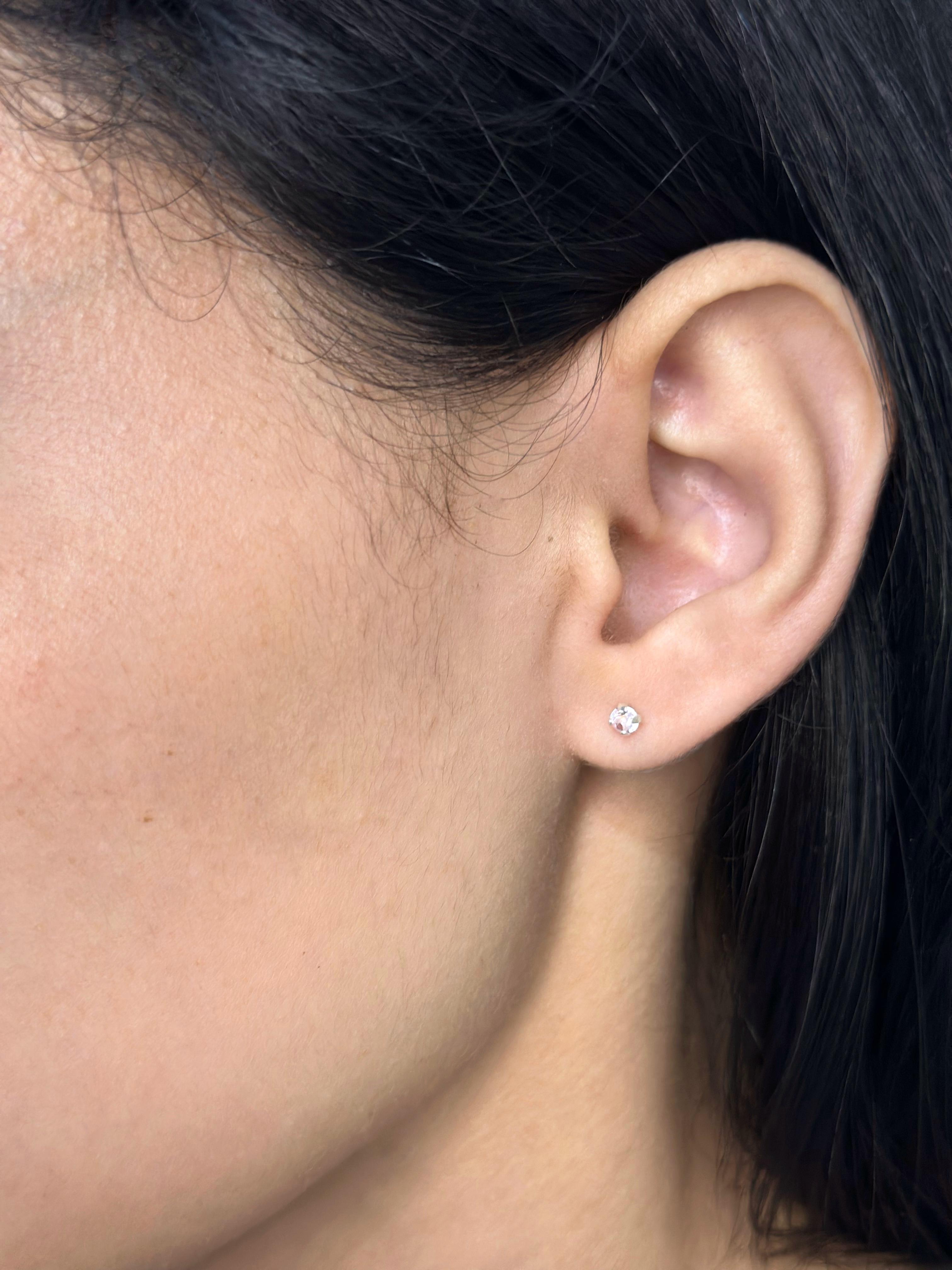 Brinco Infantil Feminino Prata 925 Legítima – Delicado com Garantia Vitalícia